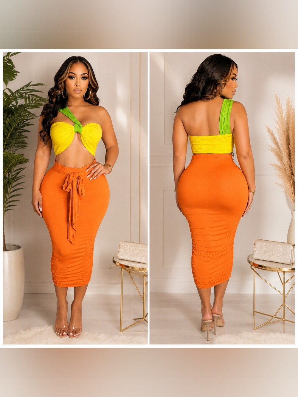 Lainey Two-piece Skirt Set